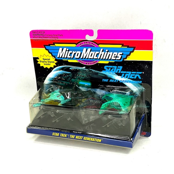 Vintage Star Trek Micro Machines Set #3 Trio - Enemies - Picture 1 of 5